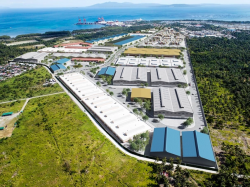The Anflo Industrial Estate Aerial View - Artist's Perspective