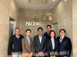 EXPANSION. Japanese firm Packwell, Inc. will be having a major expansion this year as it sets up shop at the Anflocor Industrial Estate in Panabo City, Davao del Norte. DLI first vice president Ricardo Lagdameo joins the team of Packwell (from left), Chairman Masahito Hoshino, Sales Officer Chang Anqi, COO Yuichi Yamagishi, General Manager Song Hongxia, and CEO Keiji Ogawa. (Photo courtesy of Damosa Land Incorporated)