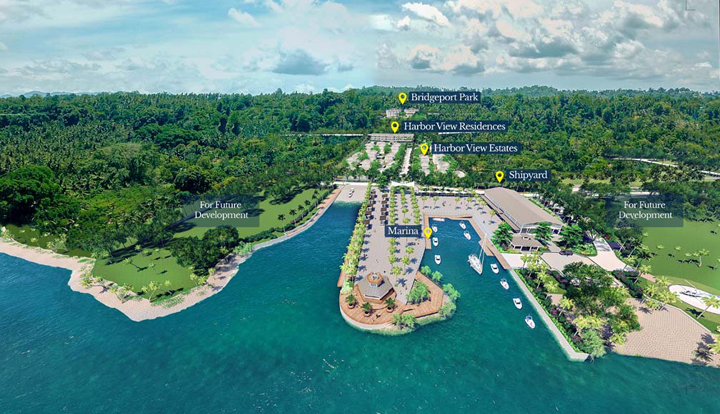 Bridgeport; Bridgeport Park; Harbor Luxury; Marina Lifestyle; Samal Island