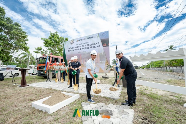 The premier Industrial Estate in Panabo City is building BFP in the premise to not only support the community but to boost safety and quick response