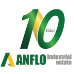 10 Years Anflo Industrial Estates Logo
